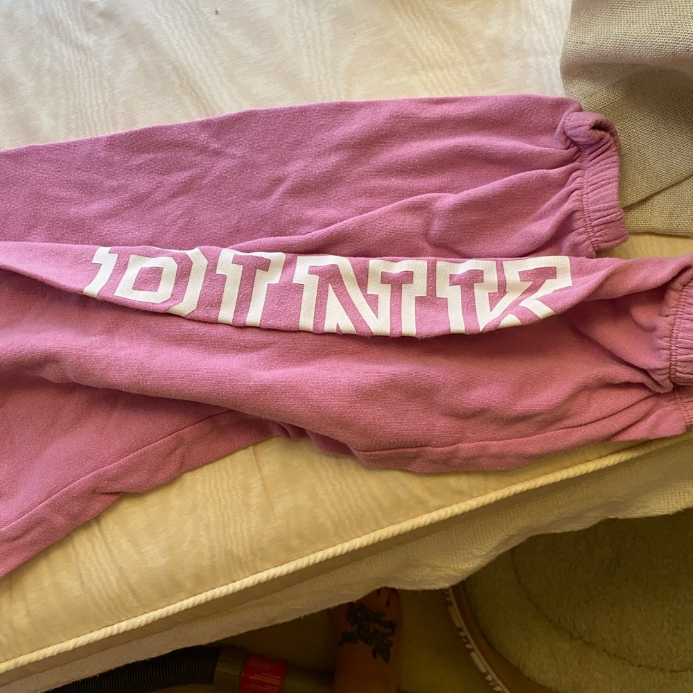 Victoria secret pink sweat joggers.